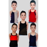 Hap Kings Pack of 5 Boys Cotton ( Multi ) - None