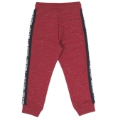 PLUM TREE BOYS BURGUNDY JOGGER TRACK PANT - None