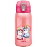 Milton Jolly 375 Thermosteel Kids Hot and Cold Water Bottle, 300 mL, Pink - Pink