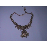 Bridal Gold Plated Pearl Necklace Set