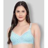 KYODO - Blue Cotton Lightly Padded Women's Everyday Bra ( Pack of 1 ) - 30B