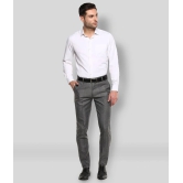 Inspire Clothing Inspiration - Grey Polycotton Slim - Fit Mens Formal Pants ( Pack of 1 ) - None