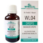 Wheezal WL-4 Backache Drops (30ml) (PACK OF TWO) Drops 30 ml