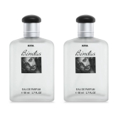 Riya Bindas Eau De Parfum (EDP) For Men 100 ( Pack of 2 )