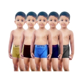 HAP Boys Trunks | Pack of Five |Innerwear /boxer /Drawer /outer elastic - None