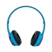 UGPro UGP-47 2 in 1 3.5 mm Bluetooth Headphone Over Ear 4 Hours Playback Adjustable length IPX4(Splash & Sweat Proof) Blue