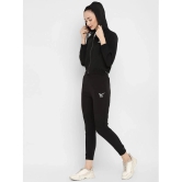 YUUKI Black Polyester Colorblock Tracksuit - Pack of 1 - None