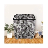 E-Retailer Single Polyester Black Washing Machine Cover for Universal 7 kg Semi-Automatic - Black