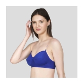 TCG Pack of 2 Cotton Blend Non Padded Womens Everyday Bra ( Blue ) - None