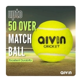 Aivin Green Rubber Cricket Ball ( Pack of 3 ) - M(Youth)