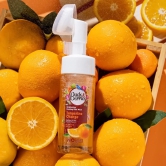 Buds&Berries Brighthening Tangerine Orange Foaming Face Wash with Silicone Brush ,  No Sulphate, No Paraben, No Phthalate - 150ml