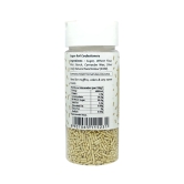 Puramio Golden Vermicelli Sprinkles With (Real Silver Vark) For Cake Decoration, 100 gm