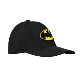 BZ Headwear Batman Logo Hip Hop Cap For Men In Black-(Pack of 1/1U)-Black / 1 N