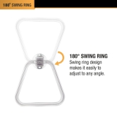 Square ABS Towel Ring - by Ruhe®