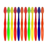 aquawhite Smart Clean Bristles Pack of 12 Toothbrush