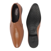 Men Tan Formal Office Slip On Shoes-8