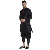 Banity Bey Men's Dupion Regular Fit Dhoti Kurta Set |Soft and Comfortable Kurta Set |Kurta Dhoti Set Special for Mens