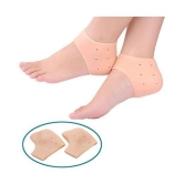 Silicone Heel Protector Anti Crack Pad Socks Regular