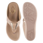 Shoetopia Tan Womens Flats - None