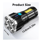 Bhavyta - 20W Rechargeable Flashlight Torch ( Pack of 1 )