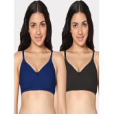 IN CARE LINGERIE - Multicolor Cotton Non Padded Women's Everyday Bra ( Pack of 2 ) - None