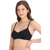 Amante Cotton Seamless bra - Black Single - 32C