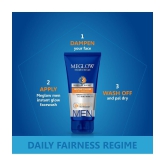 Meglow Fairness Foaming Skin Brightening Facewash for Men 70g Pack of 5