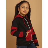 MINI & MING Girls Solid Hooded Sweatshirt