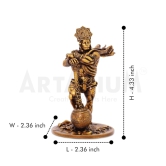 Artarium Car Dashboard Resin Bahubali Hanuman Idol Home Decor Item Hanuman Murti Statue for Gift (1 Piece) (Bahubali Hanuman)