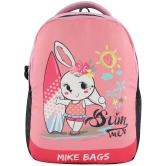 mikebags 13 Ltrs Pink Polyester College Bag - Pink