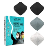 Naturyz N95 NIOSH Certified N95 Face Mask for Adults With 6 Layer Protection (Pack of 4)