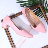 Women Heel Pump Pink