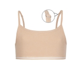 Girls Beginners Bra White & Nude color combo pack of 2-13-14 Years