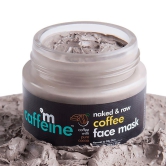 mCaffeine Tan Removal Coffee Clay Face Mask - Pore Cleansing Face Pack for Normal to Oily Skin(100gm)