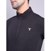 Technosport Black Polyester Men's Running Jacket ( Pack of 1 ) - XL
