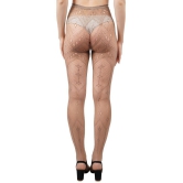 PENYAN - Cotton Blend Beige Womens Full length Stockings ( Pack of 1 ) - None