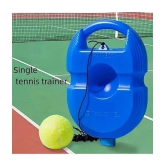 sevriza Tennis Trainer Rebound Ball with String Solo Tennis Trainer Set Self Tennis Practice Ball with String Cricket Trainer Rebound Ball with Rope Fill Sand or Water (Multicolor) (No Racke