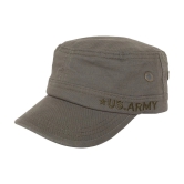 Zacharias Grey Cotton Mens Cap ( Pack of 1 ) - Grey