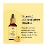 Premium Khadi Face Serum Vitamin C Daily Care For Normal Skin ( Pack of 1 )