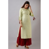 MAUKA - Green Straight Rayon Women's Stitched Salwar Suit ( Pack of 1 ) - None