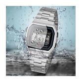 acnos Silver Stainless Steel Analog Mens Watch