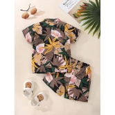 Boys' Tropical Print Shirts & Shorts-12_18_Month