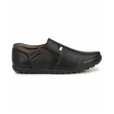 Sir Corbett Slip On Non-Leather Black Formal Shoes - None