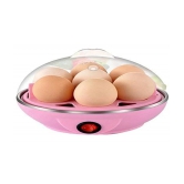 Shopeleven Egg Cooker 1 Ltr Aluminium Cook & Carry Egg Boiler - Multicolor