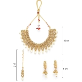 Sukkhi Gold Alloy Necklace Set ( Pack of 1 ) - Gold