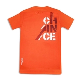 Super Squad  Boys Orange  colored Printed Tshirts - None