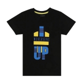 Proteens - Black Cotton Blend Boys T-Shirt ( Pack of 1 ) - None