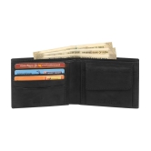 samtroh - PU Black Mens Regular Wallet ( Pack of 1 ) - Black