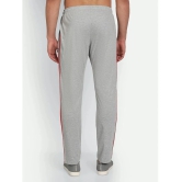 Zeffit - Grey Cotton Blend Mens Trackpants ( Pack of 1 ) - None