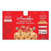 Amakha Roasted Flavoured Makhana, Tangy Tomato Chilli, 140gm